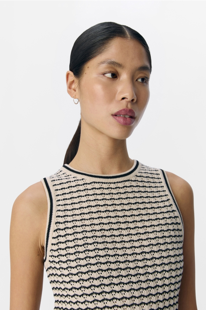 OBJESTER RE PATTERN TANK TOP DIV 23046822 SANDSHELL